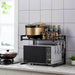 Estante organizador microondas ajustable metal 20JXP2164