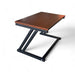 Estante organizador microondas madera negro/cafe 38x57x38 cm 20FXP4199