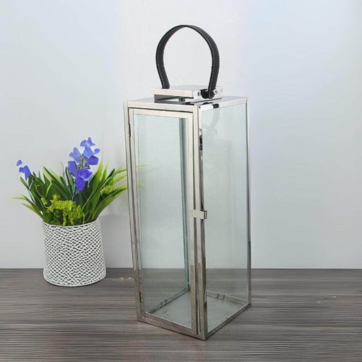 Farol con asa de cuero 50 cm 21YXP6991-L