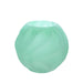 Florero pecera de vidrio verde menta 15 Cm BCT8499