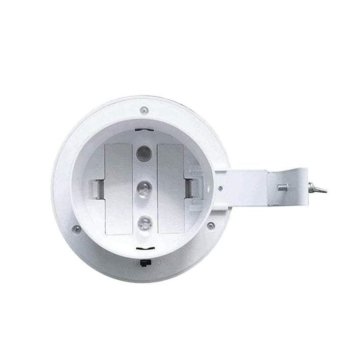 Foco led redondo con panel solar 1.2v blanco 21JXP643