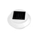 Foco led redondo con panel solar 1.2v  blanco 21JXP643