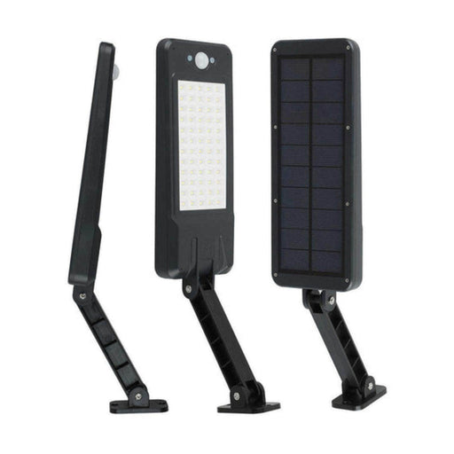 Foco led solar para exteriores con control remoto - negro PXP719Negro