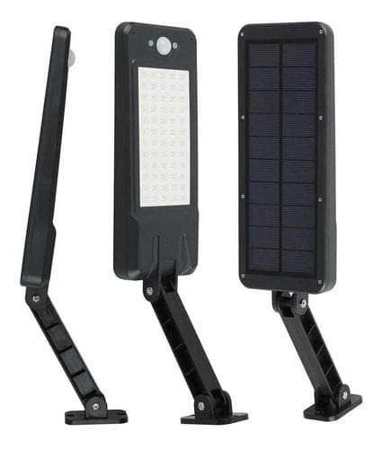 Foco led solar para exteriores con control remoto - negro PXP719Negro