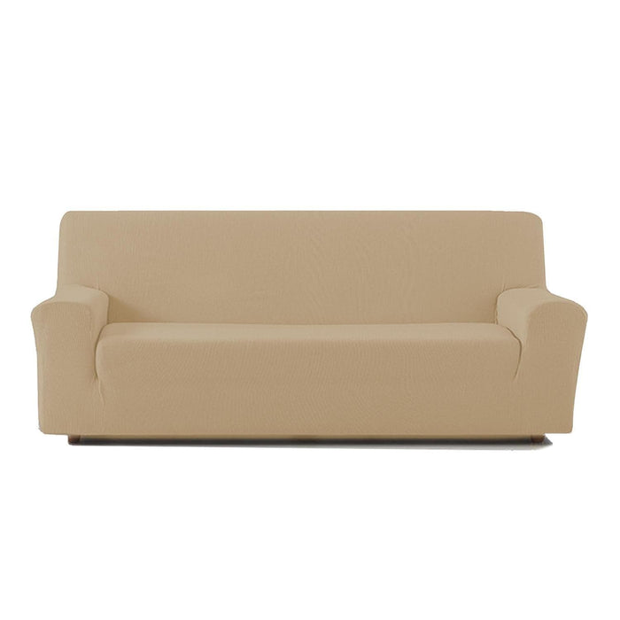 Funda sillón lisa color beige 3 cuerpos 20LXP184-AMA