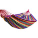 Hamaca de algodón multicolor 2 plazas 180x150 cm 20PXP523-AMAVER