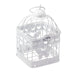 Jaula metal cuadrada mariposa 18 cm 2082003252325