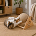 Juguete rascador para gatos con bola de sisal DDX1060