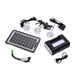 Kit solar de emergencia y camping 3 ampolletas led CPX3544