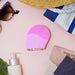 Limpiador facial aura intensa Asanas fucsia BP-1068-3