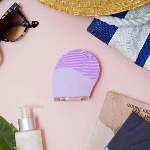 Limpiador facial aura intensa Asanas púrpura
