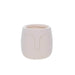 Macetero de cerámica Beige 12 cm 22JTJ4050