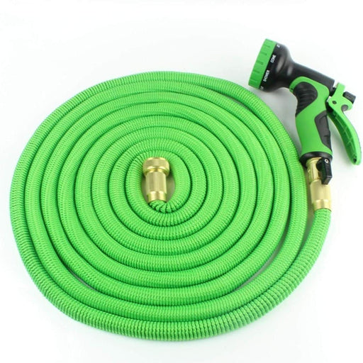 Manguera retráctil expandible jardín 15 mts. Verde 21YXP2190-VECLO