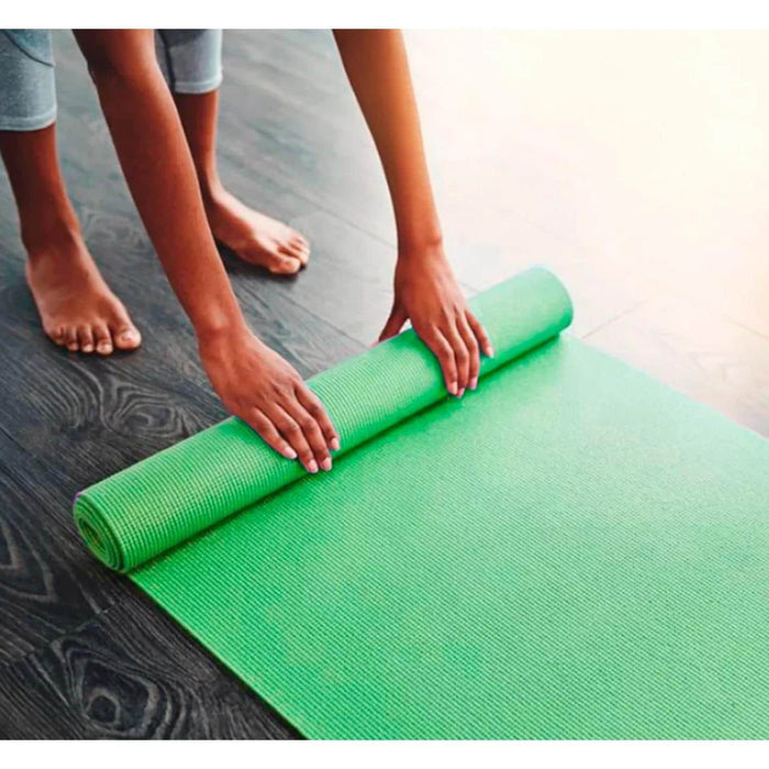 Mat de yoga 6 mm verde 20JXP1511-VE
