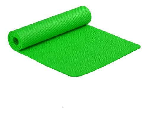 Mat de yoga 6 mm verde 20JXP1511-VE