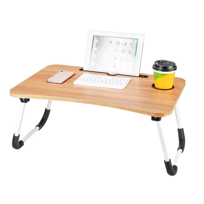 Mesa bandeja madera para notebook con posa vaso 21JXP1975
