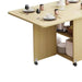 Mesa de comedor plegable beige 140x80x77 cm 20JXP1977