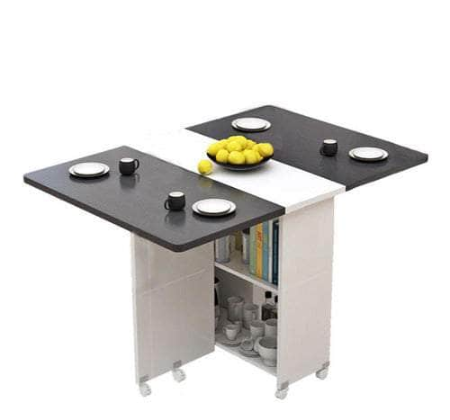 Mesa de comedor plegable grafito 140x80x77 cm 20JXP1985