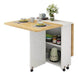 Mesa de comedor plegable natural 140x80x77 cm 20JXP1987