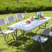 Mesa plegable 180x75x74 cm tipo maleta JH-ZA180
