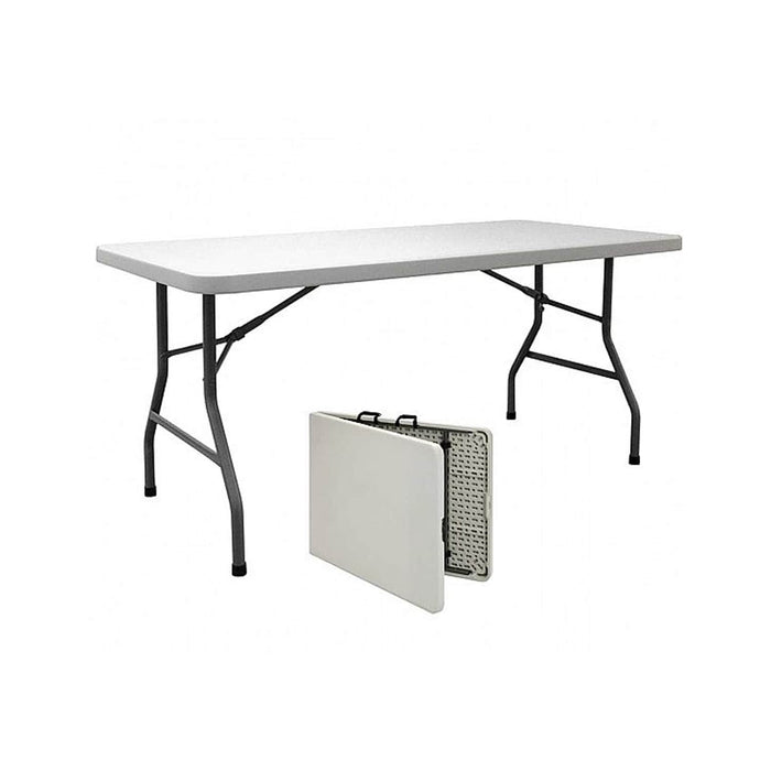 Mesa plegable 180x75x74 cm tipo maleta JH-ZA180