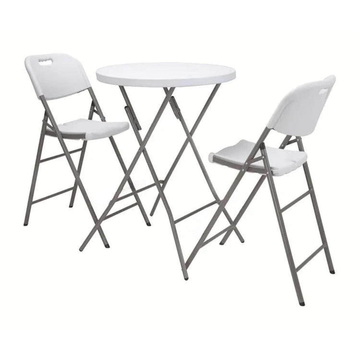 Mesa plegable portátil de interior y exterior redonda 61x74 JH-Y61