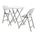 Mesa plegable portátil de interior y exterior redonda 61x74 JH-Y61