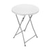 Mesa plegable portátil de interior y exterior redonda 61x74 JH-Y61