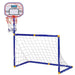 Mini arco de fútbol y basquetbol juego 2 en 1 22JTJ6192