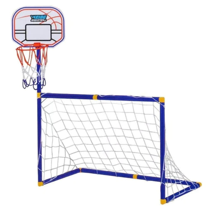 Mini arco de fútbol y basquetbol juego 2 en 1 22JTJ6192