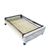 Organizador bajo cama con ruedas beige DAX1713