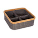 Organizador de clóset 4 divisiones de tela 30x30 cm BDT1406