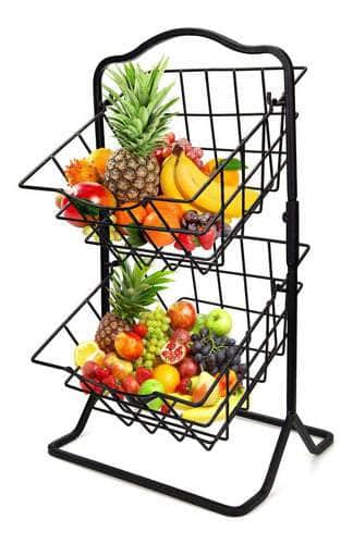 Organizador de cocina 2 niveles metálico 21JXP636