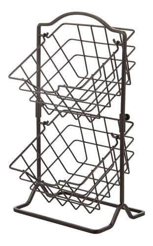 Organizador de cocina 2 niveles metálico 21JXP636