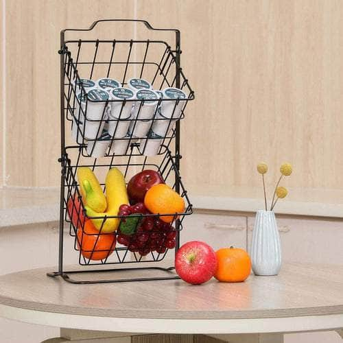 Organizador de cocina 2 niveles metálico 21JXP636