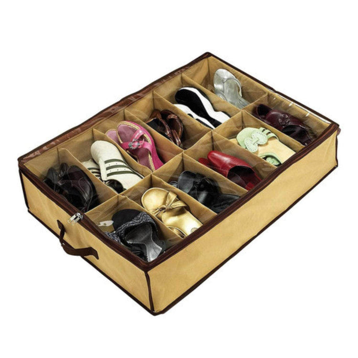 Organizador de zapatos bajo cama para 12 pares Y14169-22