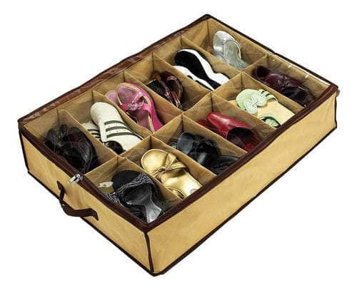 Organizador de zapatos bajo cama para 12 pares Y14169-22