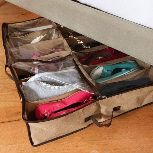 Organizador de zapatos bajo cama para 12 pares Y14169-22