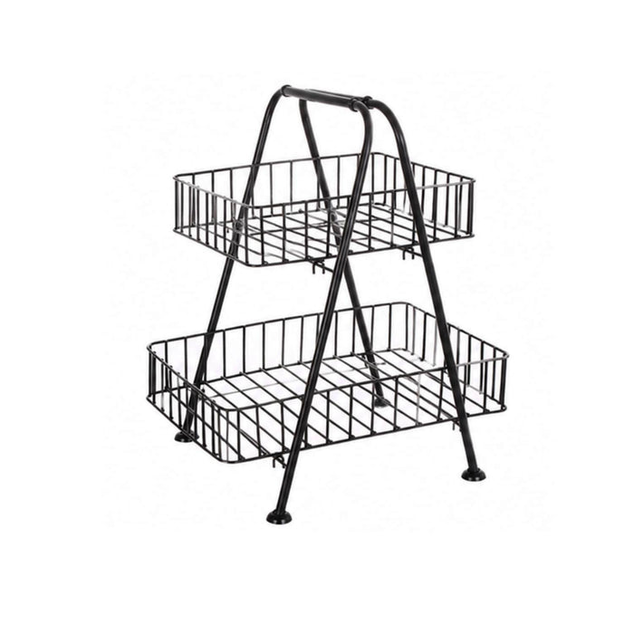 Organizador multiuso canastos 2 niveles metal Y1982-3
