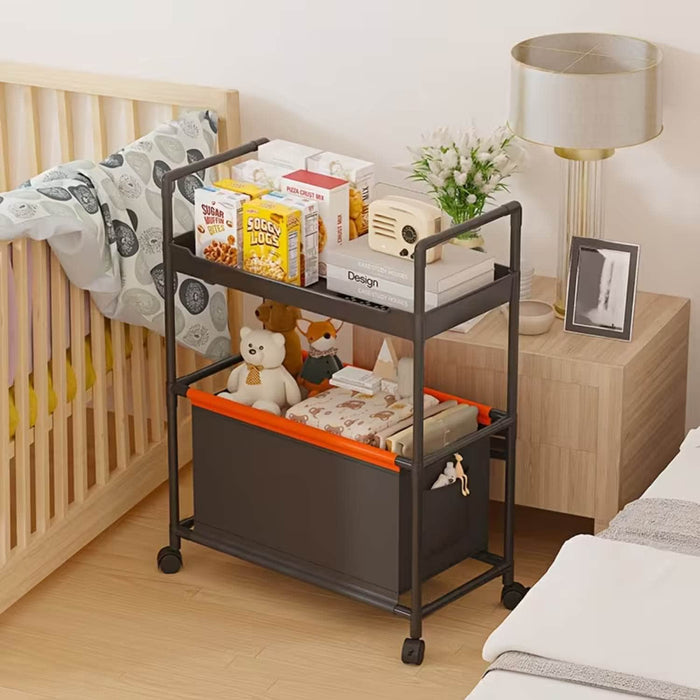 Organizador multiusos con rudas negro EDT5499