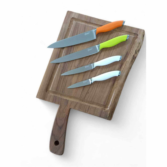 Set cuchillos mango silicona 5 piezas chef - Oster OS-26020