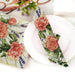 Pack 4 paquetes de Servilleta diseño Rosa Naranja Y1440-10X4