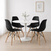 Pack 4 sillas eames color negro FXP3566-NE4
