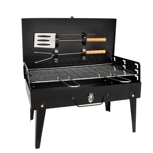 Parrilla portátil a carbón tipo maleta FXP180
