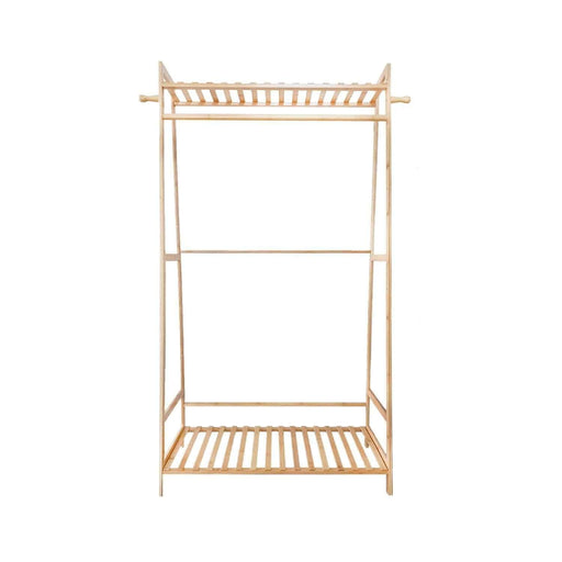 Perchero organizador de madera 80x40x145 cm 21JXP700