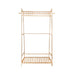 Perchero organizador de madera 80x40x145 cm 21JXP700