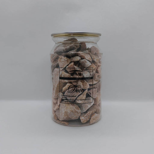 Piedras decorativas rosa 1360 gr 201011262rosadoarcilla