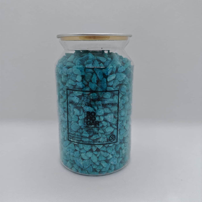 Piedras decorativas turquesa 700 gr HS2505T