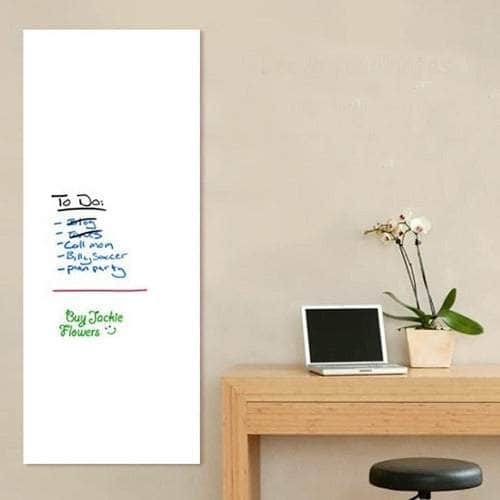 Pizarra sticker blanco para muro 45x200 cm 20JXP832-BLANCO