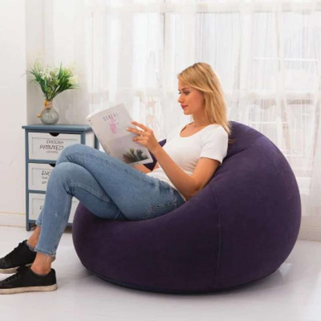 Puff inflable grande